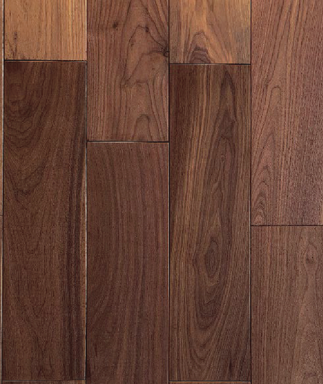 ウォールナット 無垢 フローリング 床材【ナチュラル】 |