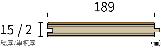 189ミリフローリング